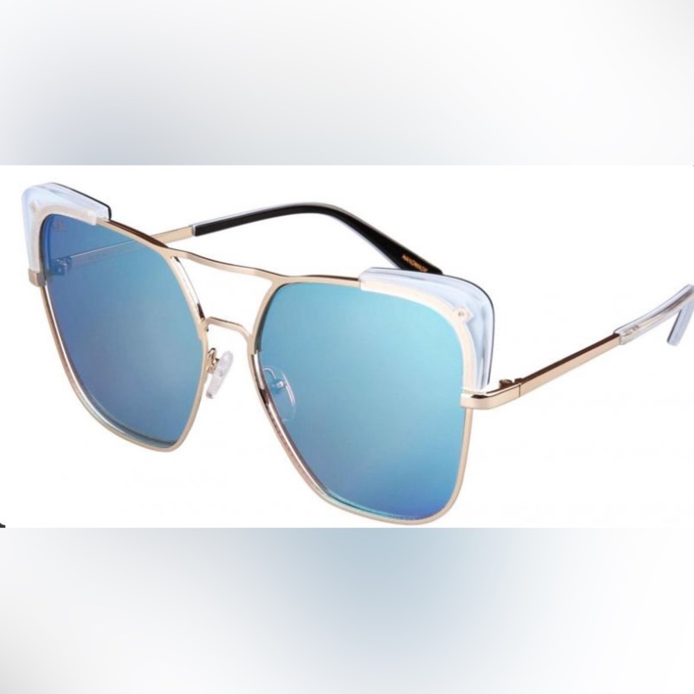 For Art’s Sake Sunglasses- Capri Blue NIB